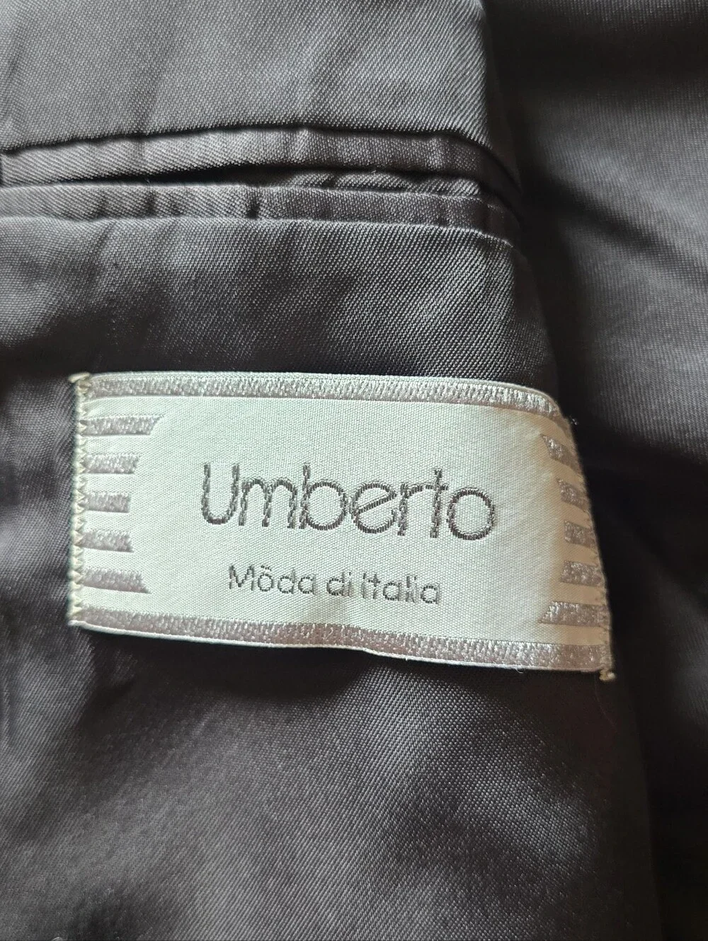 Vintage Umberto Double Breasted Peak Lapel Tuxedo Dinner Jacket 42R Blazer Coat